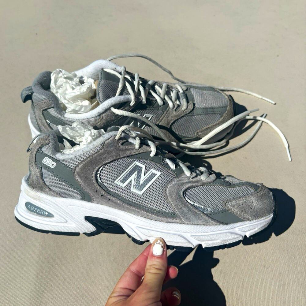 New Balance 530 Raincloud/Shadow Grey Sneakers Women’s Size 8.5